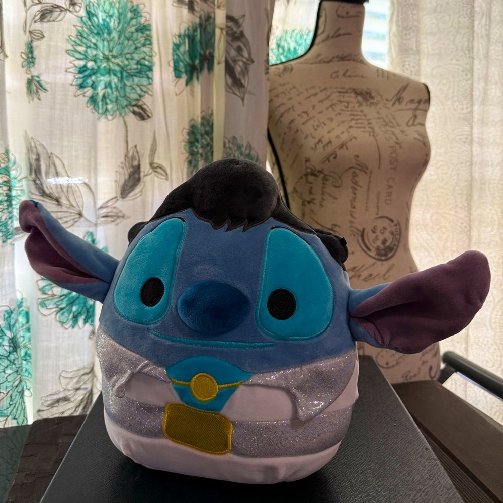 Elvis Disney stitch squishmallow plush 7”